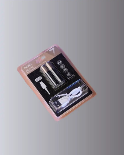 PlugCell™ Pro: AAA Boyutunda USB Şarjlı Pil – Kompakt Tasarım, Geniş Uyumluluk