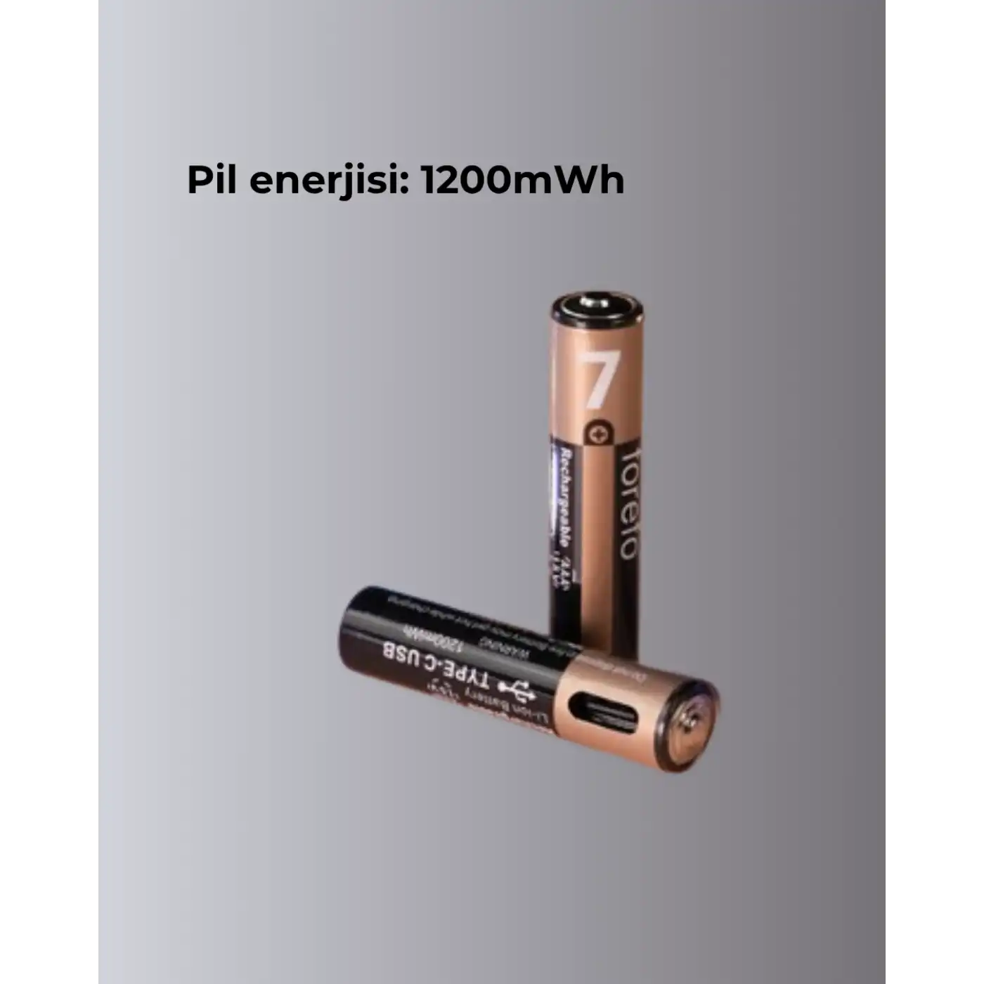 PlugCell™ Pro: AAA Boyutunda USB Şarjlı Pil – Kompakt Tasarım, Geniş Uyumluluk